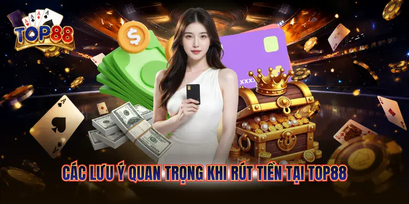 Rút Tiền TOP88 - Quy Trình Nhận Thưởng Nhanh Chóng Và An Toàn 6 Các lưu ý quan trọng khi rút tiền tại TOP88