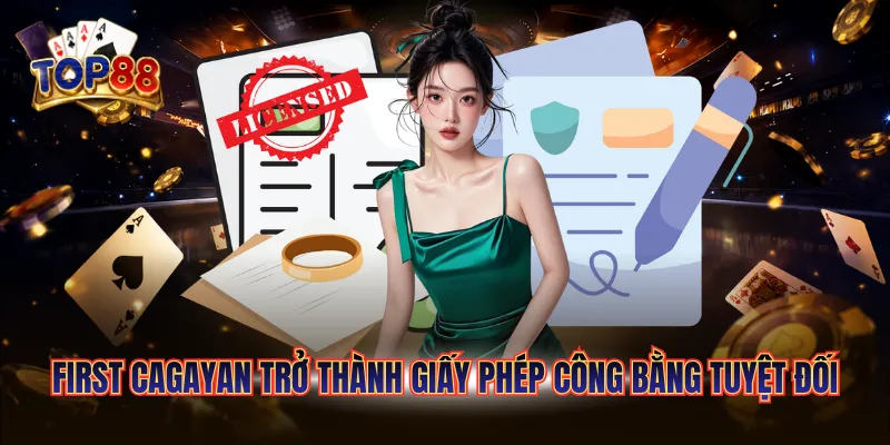 First Cagayan trở thành giấy phép công bằng tuyệt đối