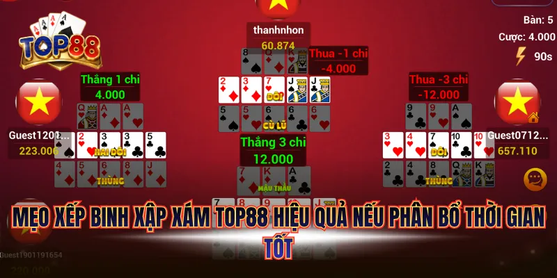 Mẹo Xếp Binh Xập Xám TOP88 Cho Người Mới | Hướng Dẫn Chi Tiết 5 Mẹo xếp Binh Xập Xám TOP88 hiệu quả nếu phân bổ thời gian tốt