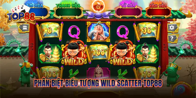 phân biệt biểu tượng wild scatter top88